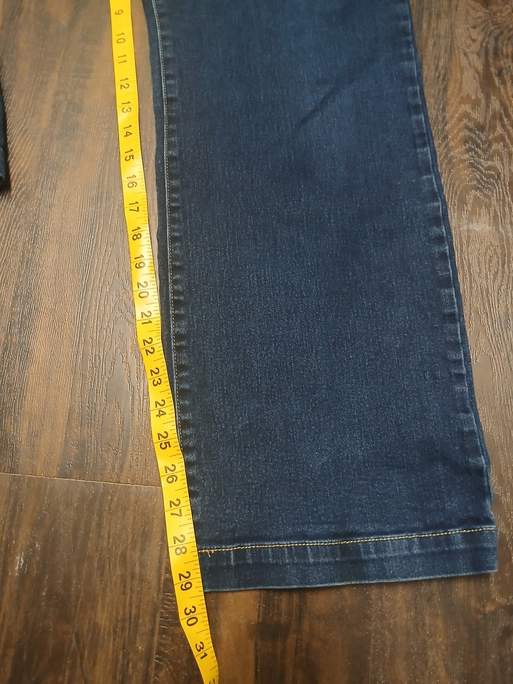 Michael Kors Dark Blue Straight Leg Jeans - Picture 4 of 6